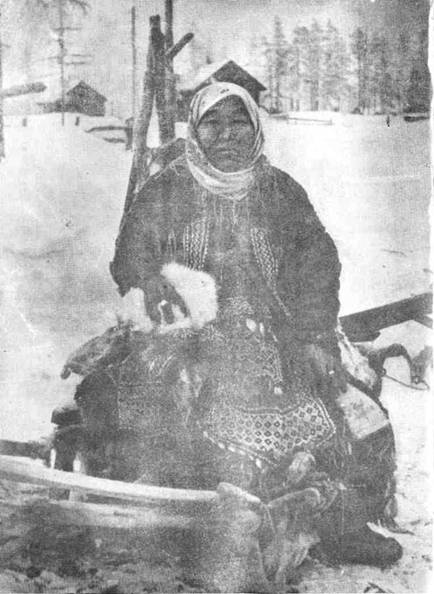 Вышивальщица