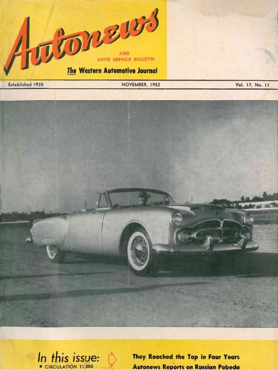 Autonews and auto service bulletin 11'1952