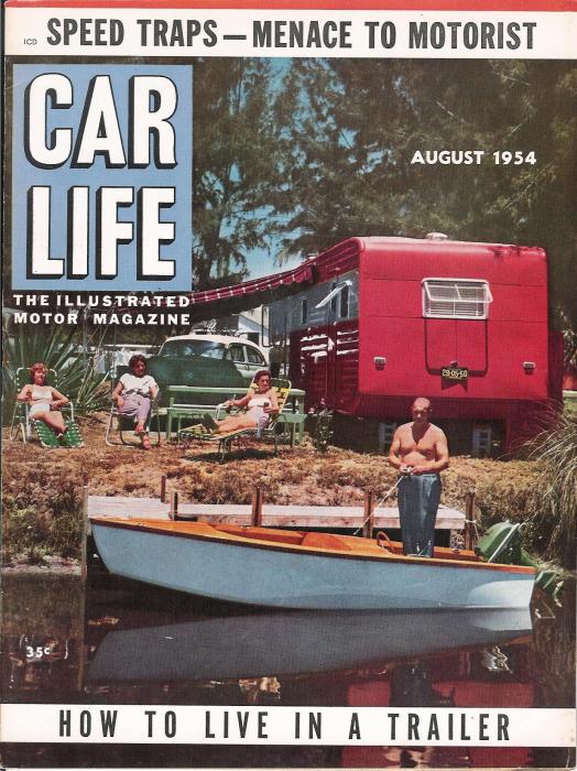 Журнал Car Life за август 1954 года